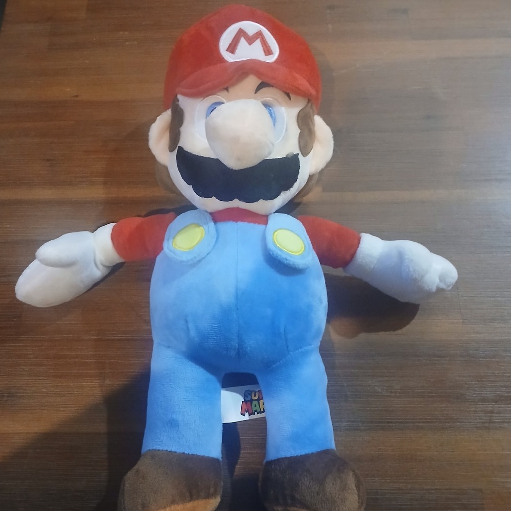 Mario 10" Plush Doll Stuffed Official Licensed Nintendo Super Mario Brothers F31